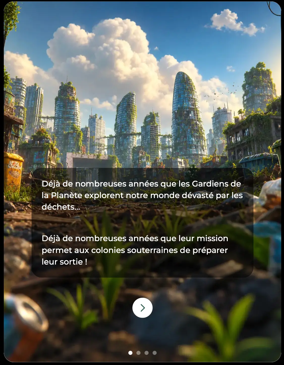Aperçu du jeu — accéder au jeu Les Gardiens de la Planète